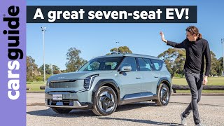 Kia EV9 2024 review Longterm test  Is the new midspec Earth electric SUV the best family car [upl. by Spiegelman]