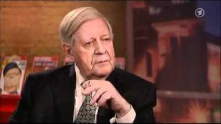 Helmut Schmidt bei Maischberger 45 [upl. by Nileak707]