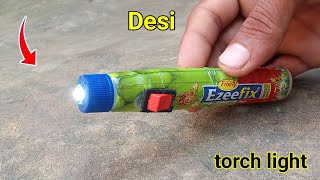 Fevicol ke dibbe se torch kaise banaen Homemade light 💡 [upl. by Ananna]