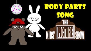 Body Parts Song  Dance  The Kids Picture Show Fun amp Educational Learning Video [upl. by Thorin465]