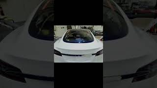 Tesla rear window replacement [upl. by Harod]