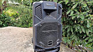 Restoration old Bluetooth speakers picked up from the dump  Restore and rebuild speakers [upl. by Lebasiairam]