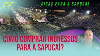 Como comprar os ingressos para a Arquibancada e cadeiras da Sapucaí  Carnaval 2020 [upl. by Egerton]