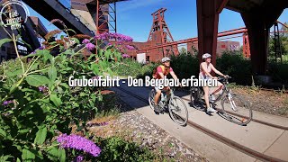 Radfahren im Ruhrgebiet  Die RevierRoute Grubenfahrt [upl. by Kinzer]