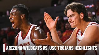 TOP 5 UPSET 🚨 Arizona Wildcats vs USC Trojans  Full Game Highlights  ESPN College Basketball [upl. by Conni]