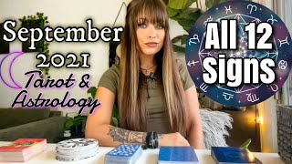 ALL 12 SIGNS✨ September 2021 Astrology  Tarot Horoscopes💫 [upl. by Nirrak543]