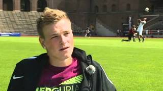 John Guidetti i SVT Sport 2011 [upl. by Ylnevaeh]