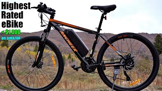 Ancheer Electric Mountain Bike Test amp Review [upl. by Giannini266]