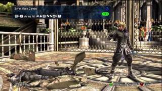 Soul Calibur 5 Alpha Patroklos Move List [upl. by Nosmoht]