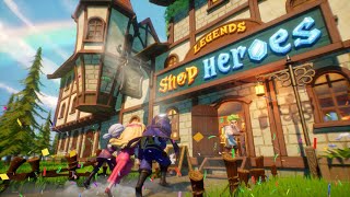 Shop Heroes Legends Official Trailer [upl. by Rockey]