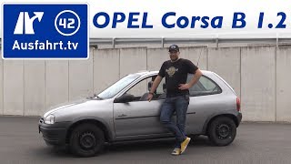 1995 Opel Corsa B 12 45 PS Grand Slam  Fahrbericht der Probefahrt Test Review Corsa Corsa [upl. by Evoy412]