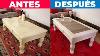 Cómo renovar una mesa con porcelanato [upl. by Enttirb]