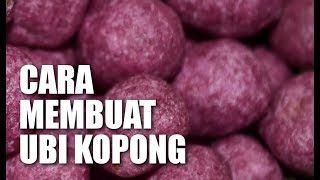 Cara Membuat Ubi Kopong  Ubi Ungu Goreng Kekinian [upl. by Aitselec]