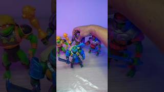 ¡¡LAS 4 TORTUGAS mastersoftheuniverse tmnt turtle heman mattel toys review toysforkids [upl. by Atilal]