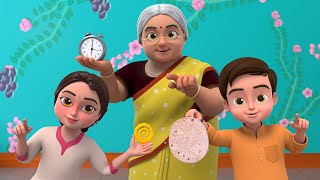 Mummy Ki Roti Gol Gol Rhyme and Much More  Hindi Rhymes for Children  FunForKidsTV [upl. by Epotimet374]