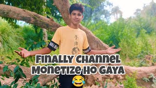 Finally Channel Monetize Ho Gaya Sapne Me 😂  Amaan K Vlogs [upl. by Esyahc]