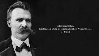 Friedrich Nietzsche Morgenröte Erstes Buch Hörbuch [upl. by Harmony]