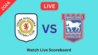 Crewe Alexandra U21 Vs Ipswich U21 Live Match Today Scoreboard Football 2024 [upl. by Musetta315]