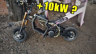 10kW Minibike build Phase wire crimping and hall sensor wiring [upl. by Haymes]