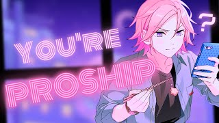 Enstars Characters React to Learning Youre Proship [upl. by Naamann]