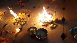 karthikamasam pooja in sivalayam  365 ottulu pindi deepalu karthika deepam [upl. by Annoet]