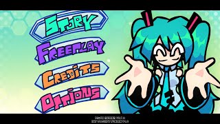 FNF Vs Hatsune Miku Project Funkin [upl. by Catherine]