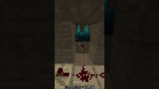 Minecraft Secret Base minecraft shorts minecraftshorts [upl. by Akeret]