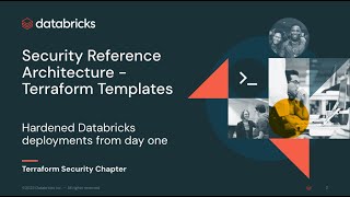 Security Reference Architecture  Terraform Templates AWS [upl. by Adnwahs639]