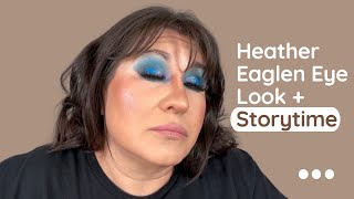 Clionadh Cosmetics Oceano Palette  Storytime My Journey amp Recreating Heather Eaglen’s Eye Look [upl. by Acinonrev]