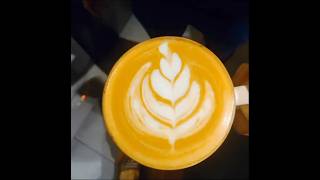 coffee cappuccino latte artist art barista coffeelover espresso shortvideo shorts love [upl. by Inatirb]