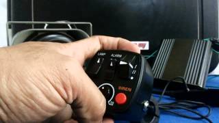 SIREN HIGH POWER 150WATT FOR MOTORBIKE [upl. by Kcirdorb]