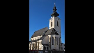 GOTTESHÄUSER 12 Rundgang zur und in der Stadtpfarrkirche St Gallus in GALLNEUKIRCHEN [upl. by Haeckel179]