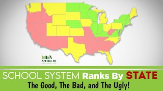 School System Ranks By State  Special Education Decoded [upl. by Rotsen]