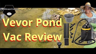 Vevor Pond Vacuum Review  catshobbycorner [upl. by Fleisher]