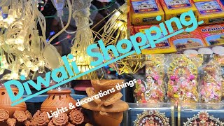 Diwali shopping ll lights amp decorationsn things ll shreezzone ll [upl. by Aieken532]