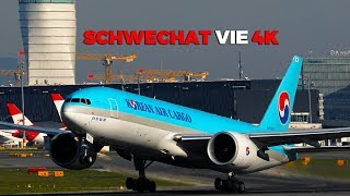 100 MIN Plane Spotting at Vienna Airport VIE 2019 with Canon 5D Mark 4 [upl. by Dnomed]