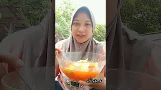 asinan buah ‼️lionsgateBeutytransformationindependencDay mukbang dailyminivlog semuaorang [upl. by Ydorb152]