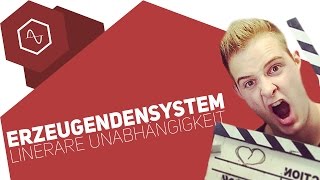 Erzeugendensystem und lineare Unabhängigkeit  Vektorräume [upl. by Wayolle]