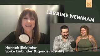 Hannah Einbinder Spike Einbinder amp gender identity  Laraine Newman [upl. by Akehs]