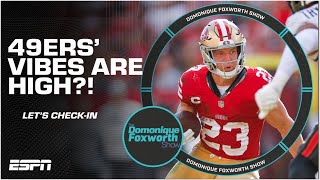 The 49ers ALL THE WAY BACK with McCaffrey’s return  The Domonique Foxworth Show [upl. by Oidiple795]