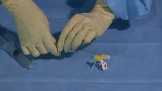 LifeGuard Safety Huber Needle Tutorial AccessingDeaccessing an ImplantablePort [upl. by Aitercul87]