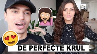 DE PERFECTE KRUL  HAIR TUTORIAL  Alfredo Hernando [upl. by Jedd]