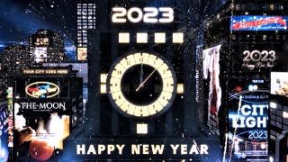 New Year Countdown Clock 2023  The City [upl. by Annelg]