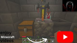 Minecraft I returned back home and Im trying to make potions and the two more potions I need [upl. by Iahs]