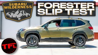 Does the 2023 Subaru Forester Wilderness Dominate or Disappoint in the TFL Slip Test amp OffRoad [upl. by Ezana784]