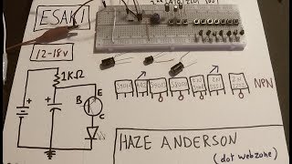 Simple Oscillator Circuit  The Esaki Oscillator [upl. by Emelin]