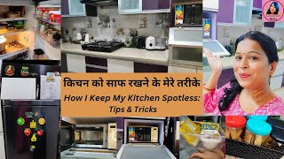 Get A Spotless KitchenMy Weekly Cleaning Schedule [upl. by Ruscio138]