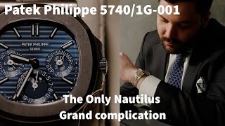 THE Ultimate Patek Philippe Nautilus Hands on with the £200000 57401G001 [upl. by Sirovaj391]