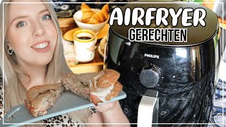 Airfryer maaltijden ontbijt lunch amp avondeten lekker makkelijk en snel koken [upl. by Zenitram]