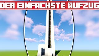 Wie baut man einen Aufzug in Minecraft  Minecraft Aufzug bauen deutsch LarsLP [upl. by Charbonnier6]